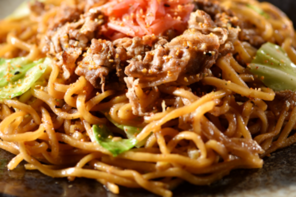 冷凍をなめんな！ソース焼きそば